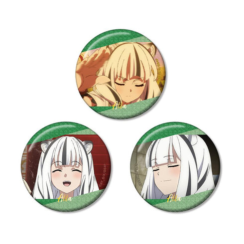 『盾の勇者の成り上がり Season 4』アトラ 場面写グリッター缶バッジ3個セット